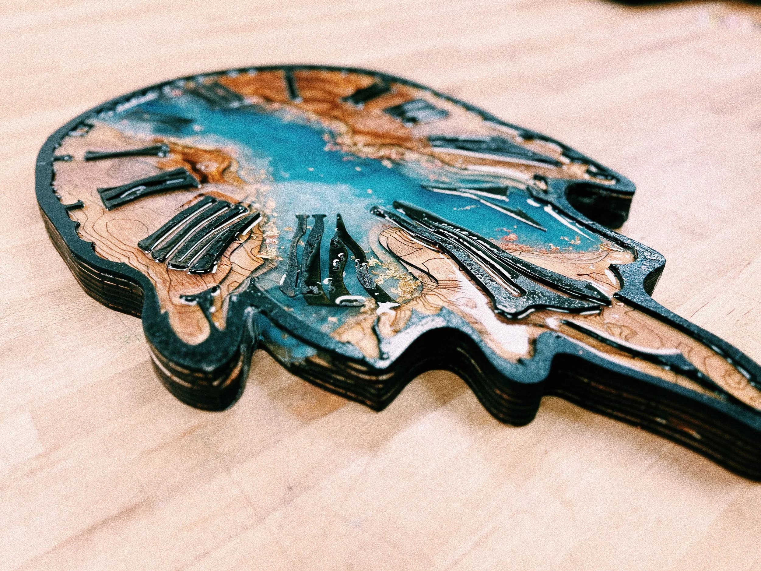 Dali Inspired Melting Clock